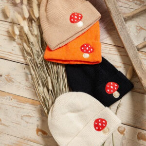 MUSHROOM BEANIE HATS